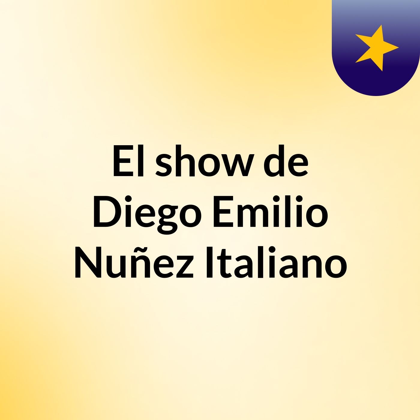 El show de Diego Emilio Nuñez Italiano