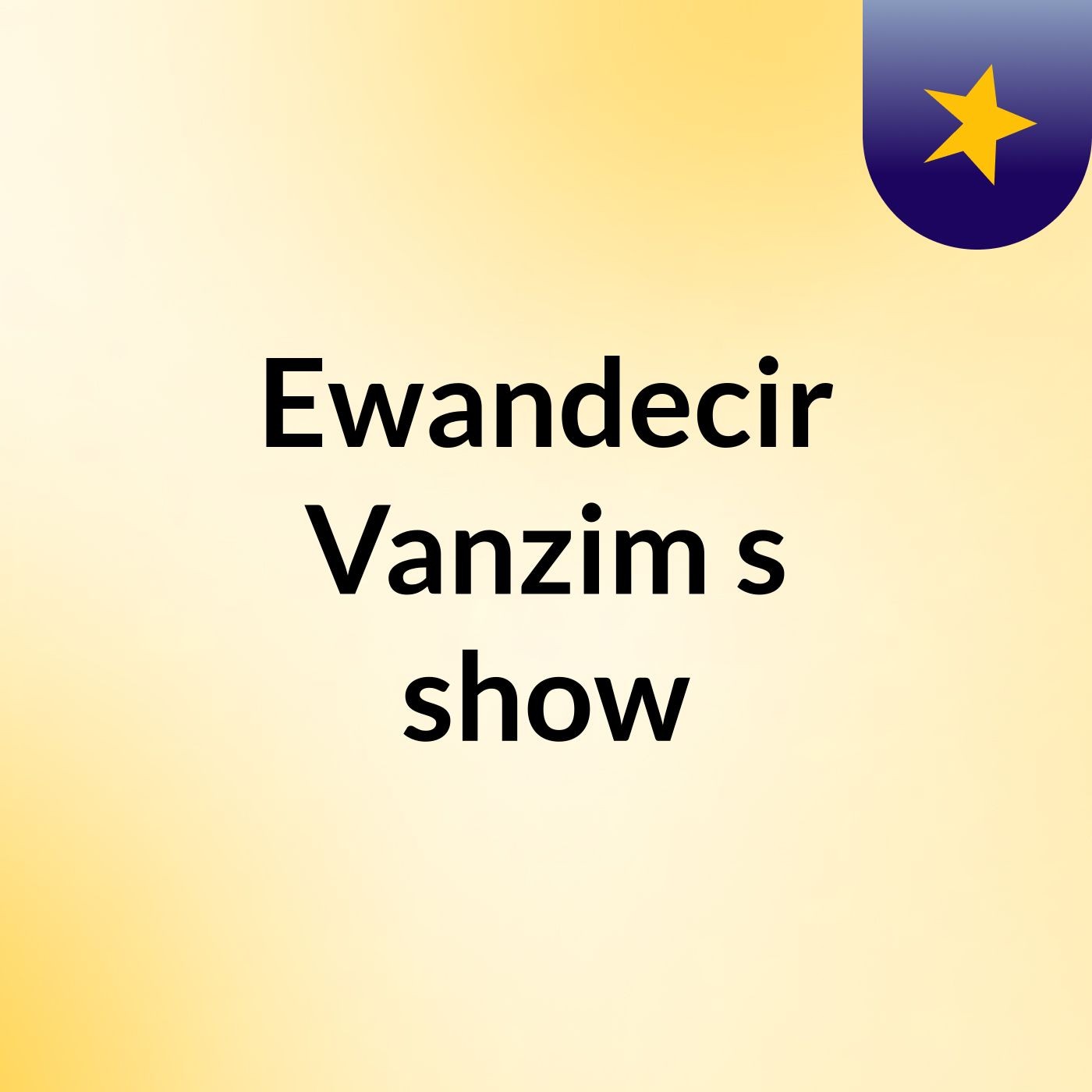 Ewandecir Vanzim's show