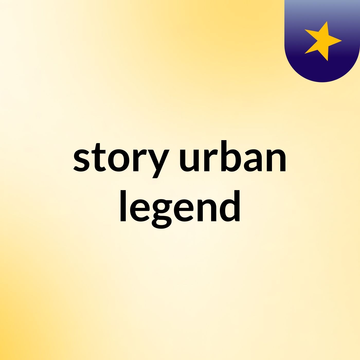 story urban legend