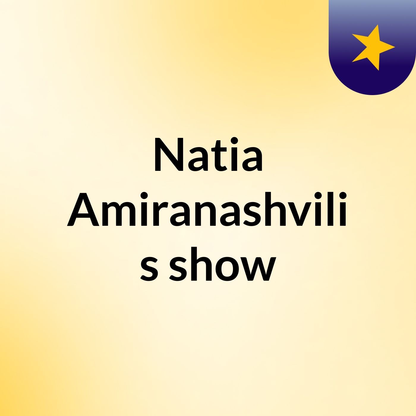Natia Amiranashvili's show
