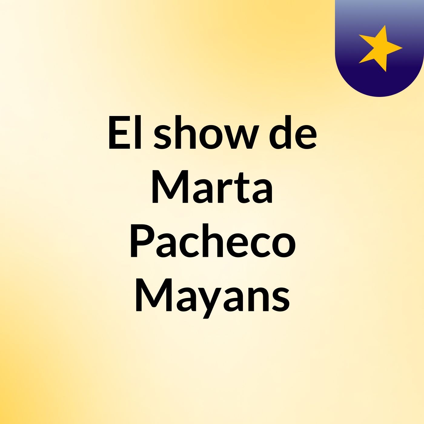 El show de Marta Pacheco Mayans