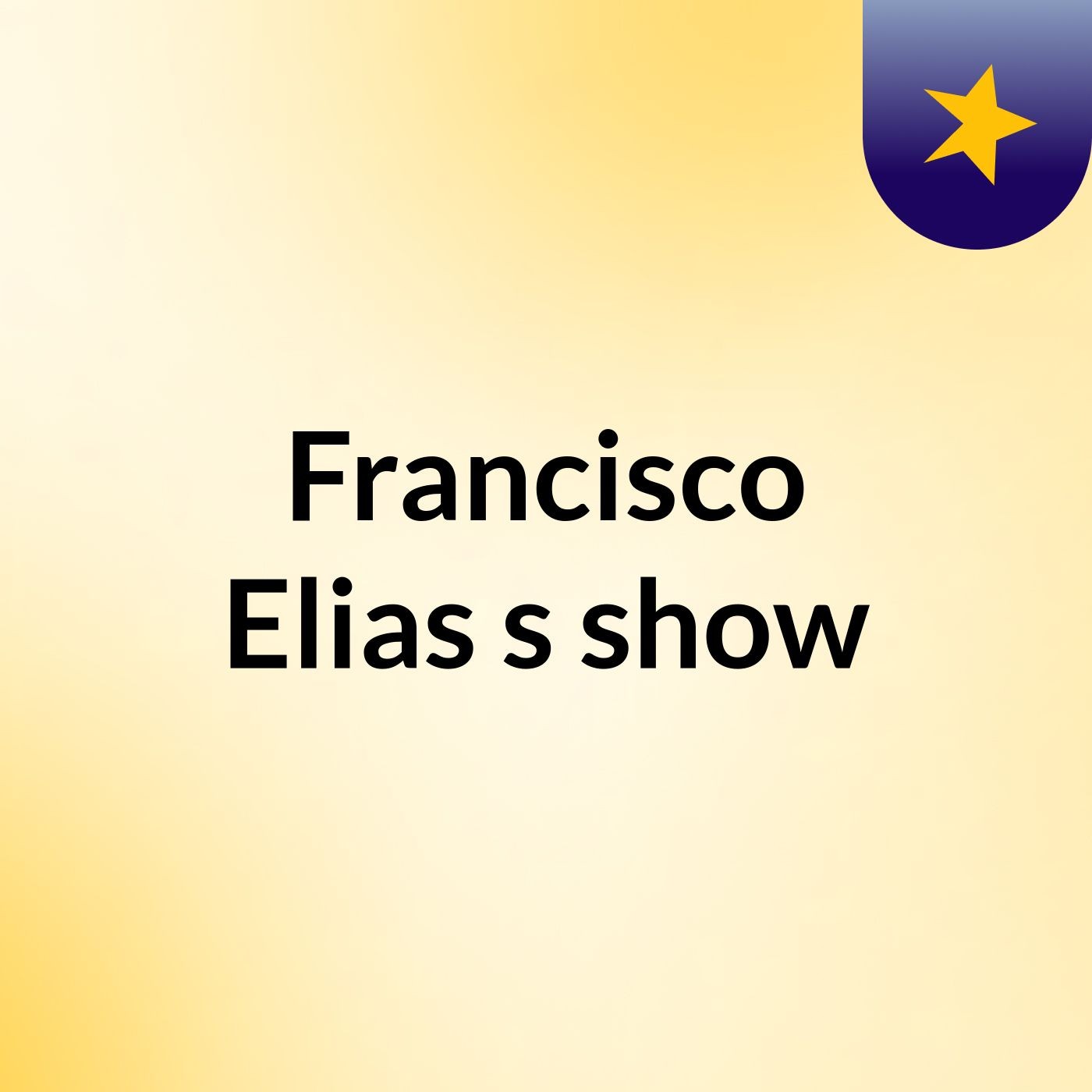 Francisco Elias's show