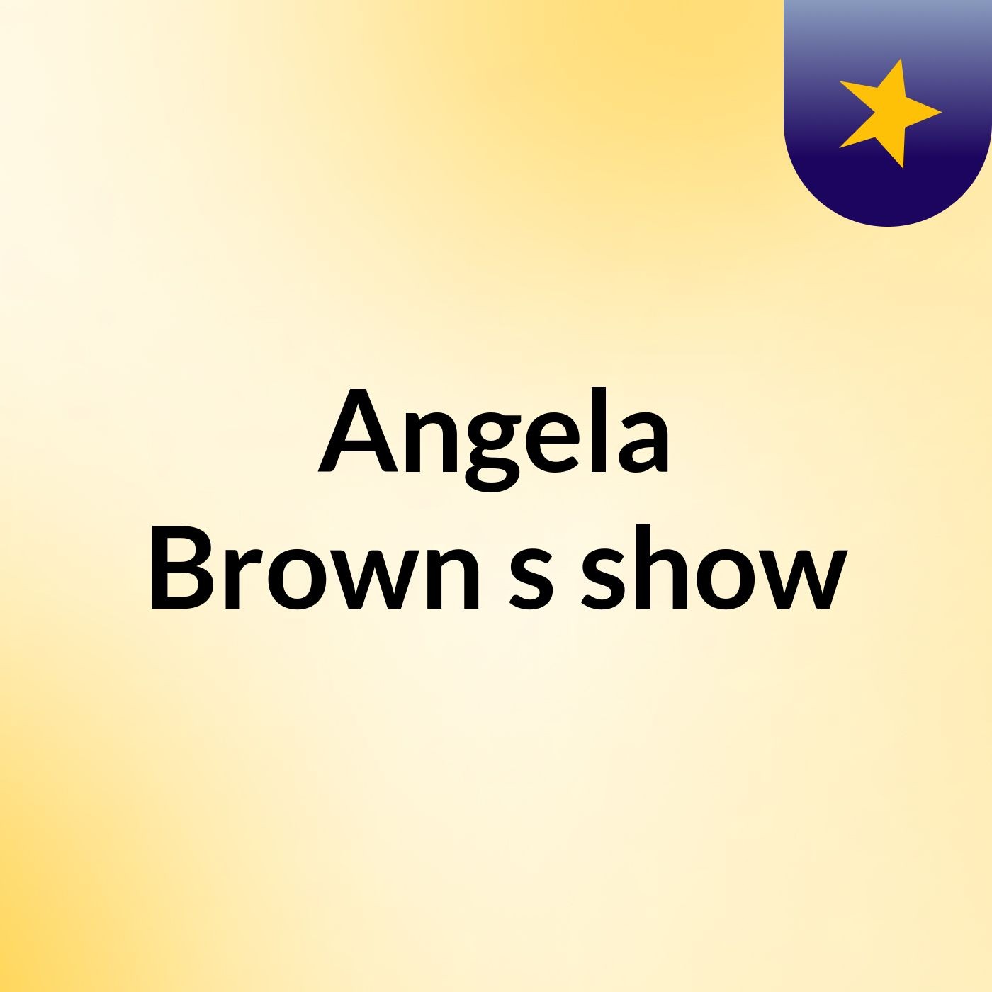 Angela Brown's show