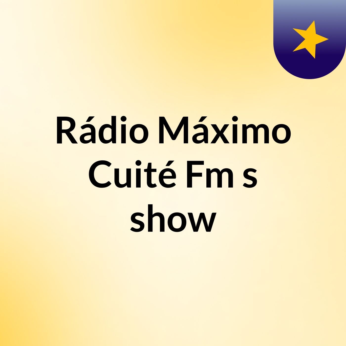 Rádio Máximo Cuité Fm's show
