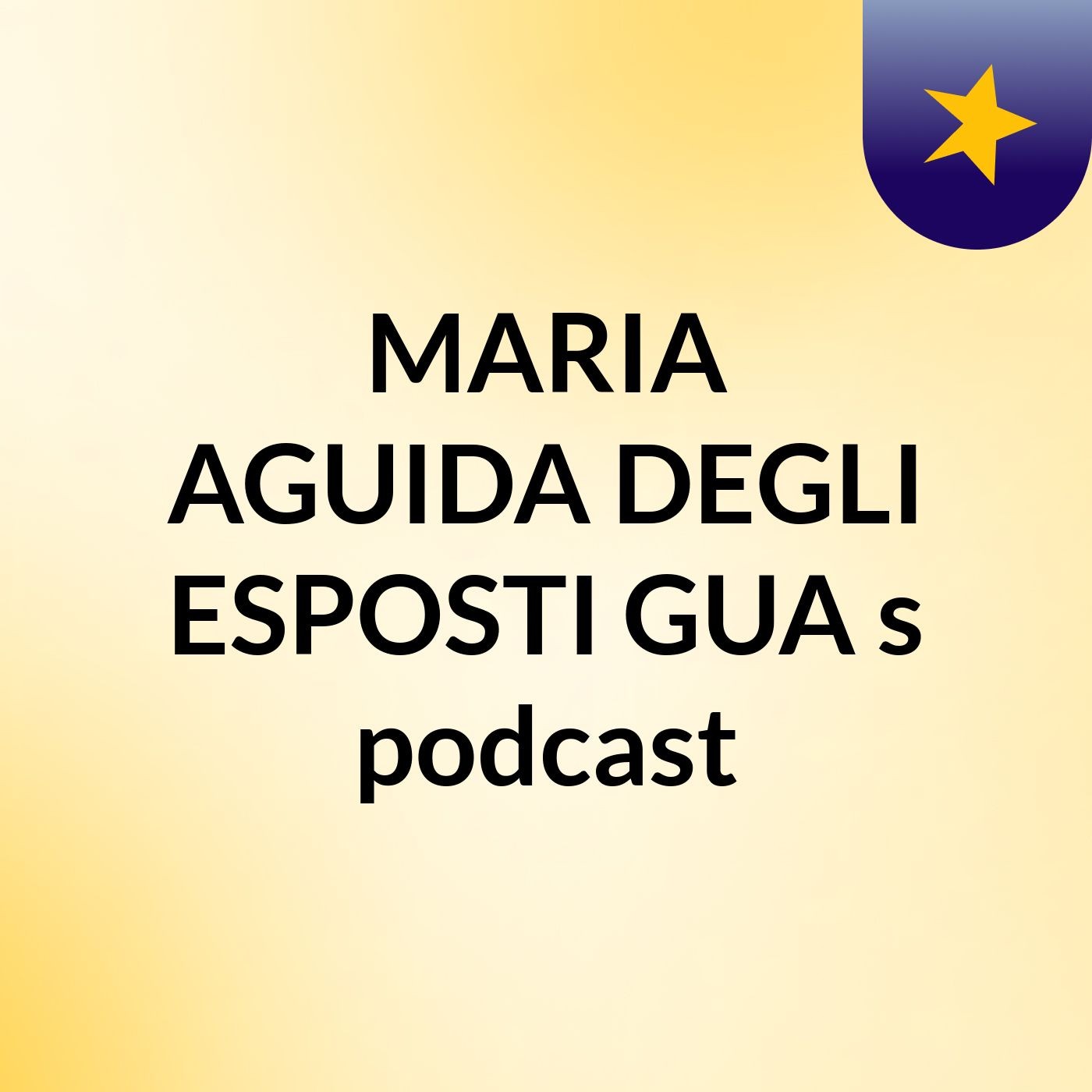 MARIA AGUIDA DEGLI ESPOSTI GUA's podcast