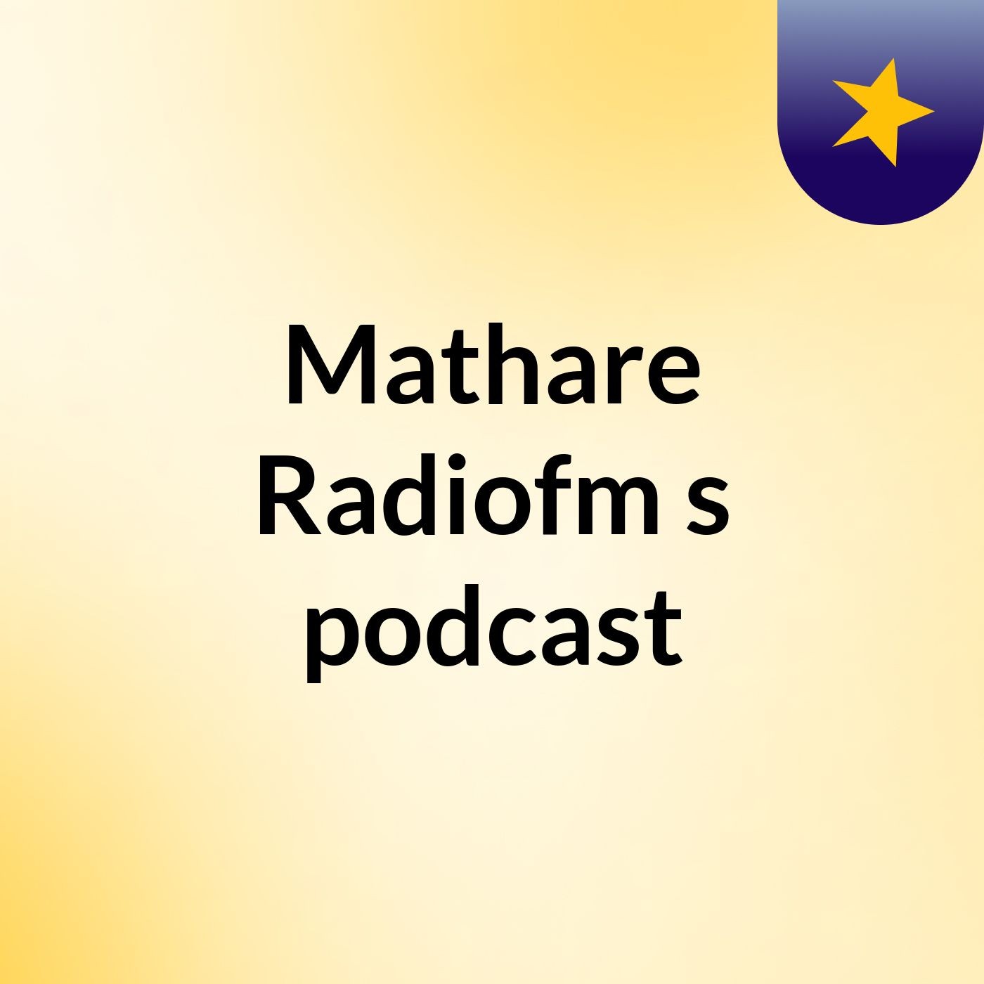 Mathare Radiofm's podcast