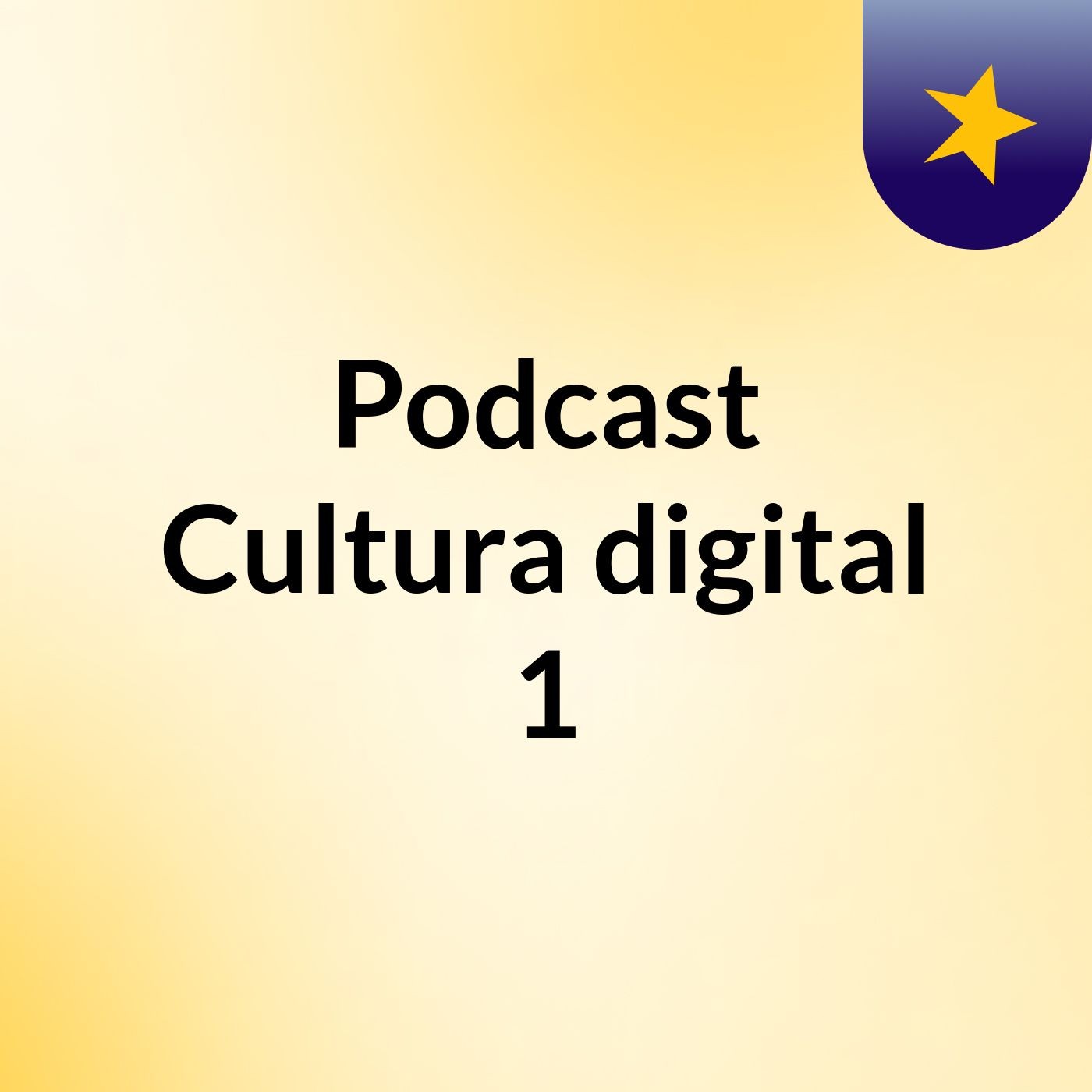 Podcast Cultura digital 1 podcast artwork