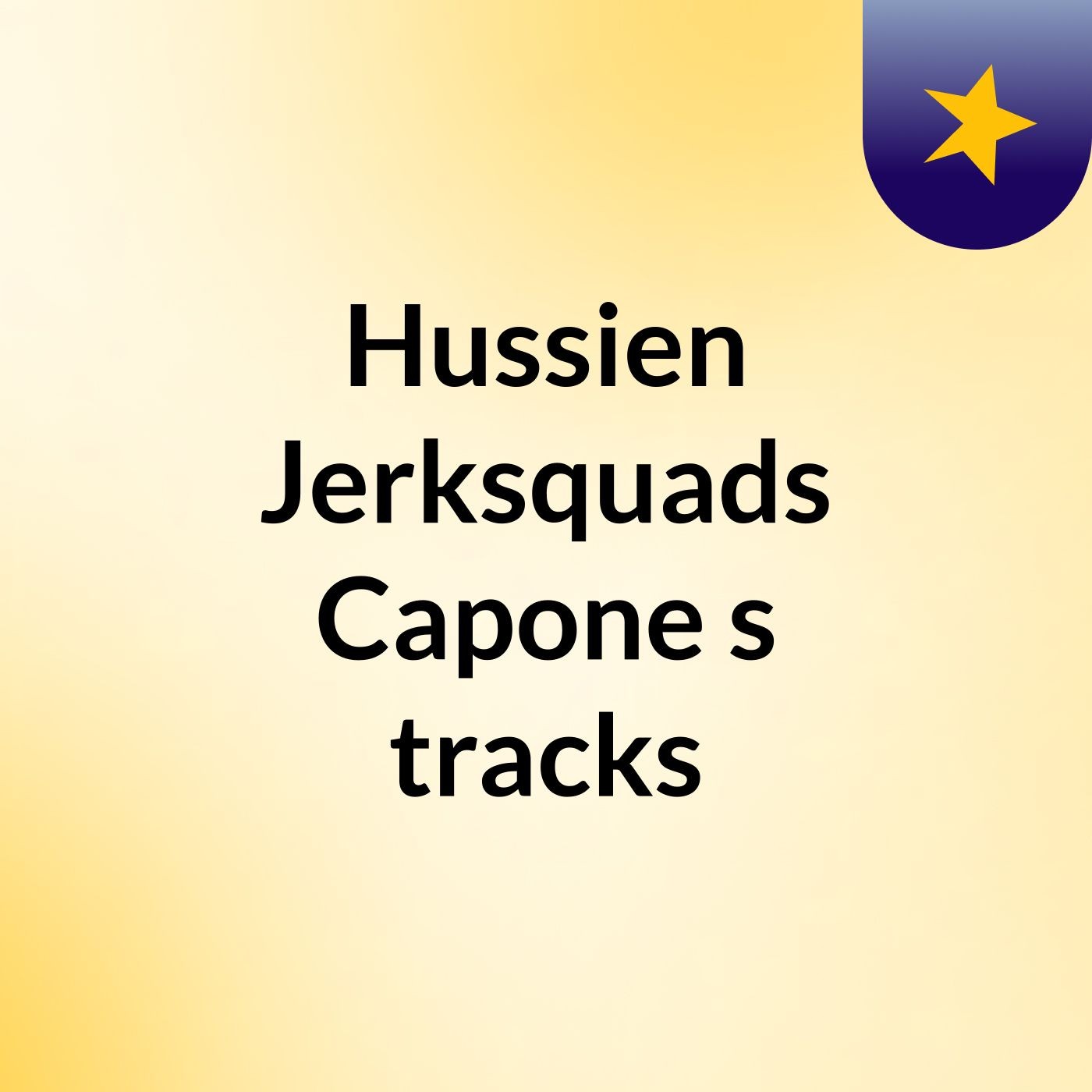 Hussien Jerksquads Capone's tracks