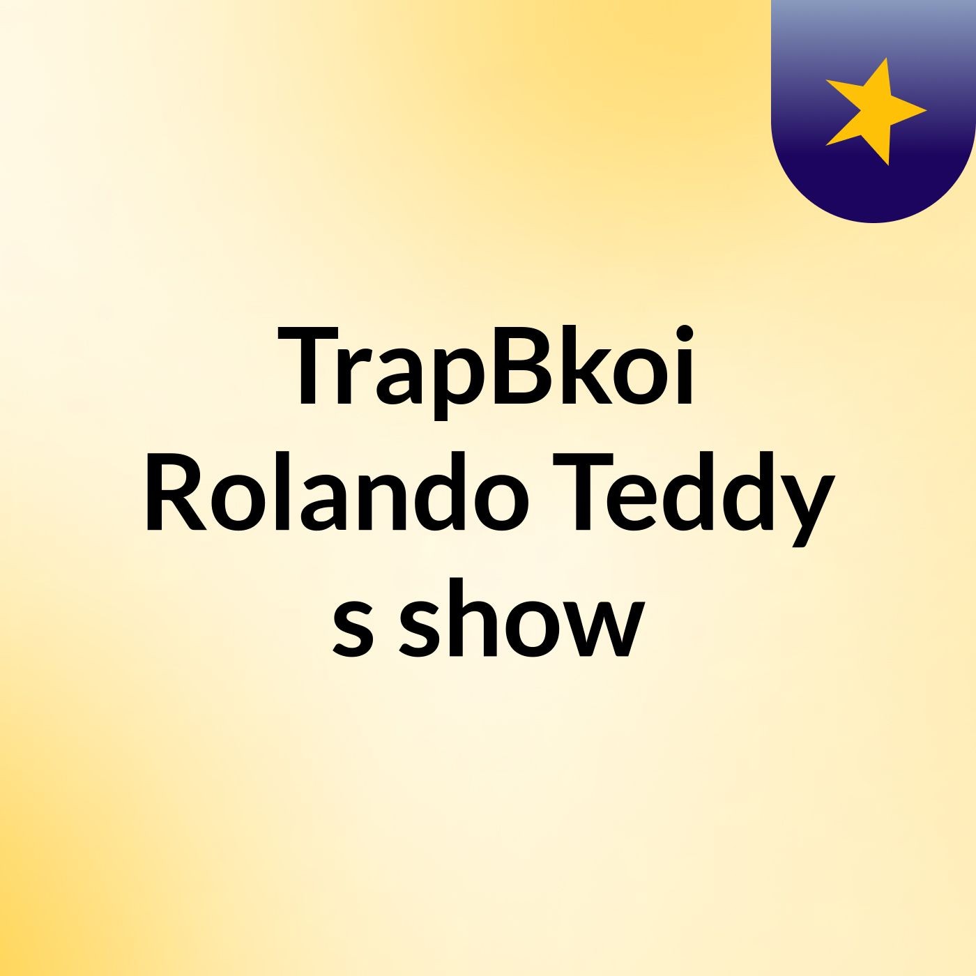 Can't Give Up Now (Son) - TrapBkoi Rolando Teddy's show