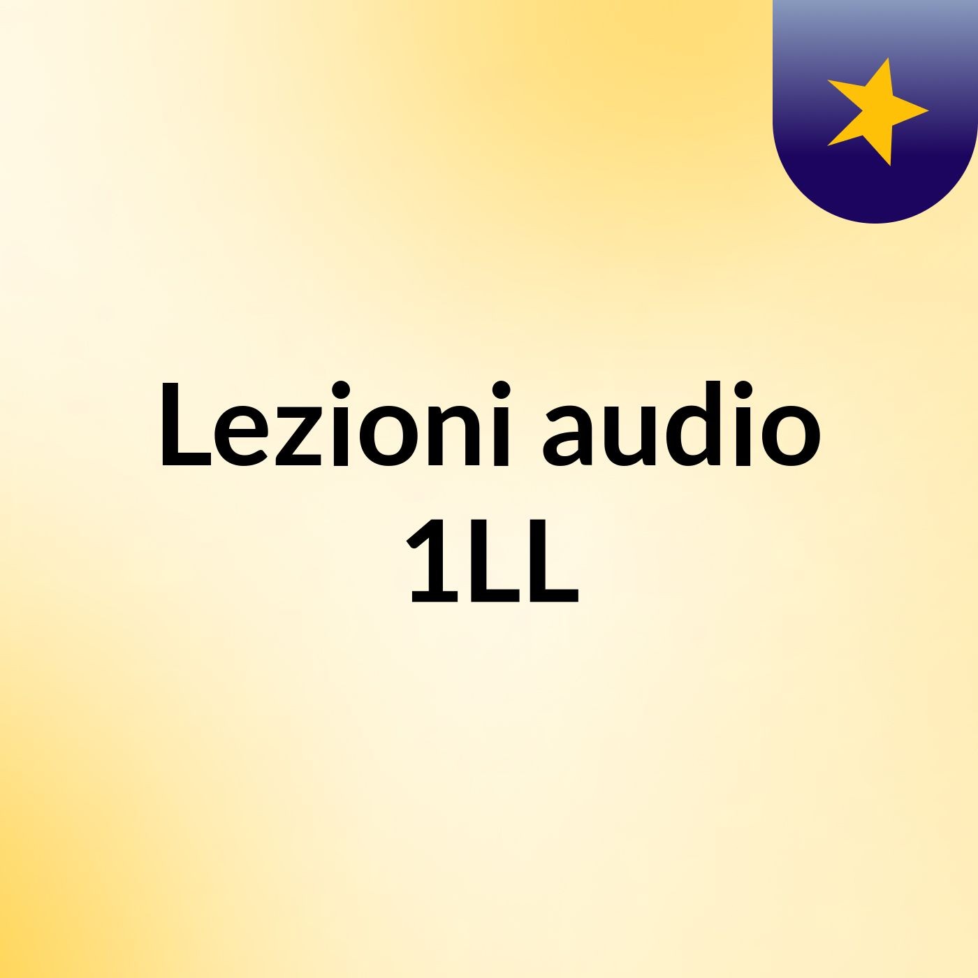Lezioni audio 1LL