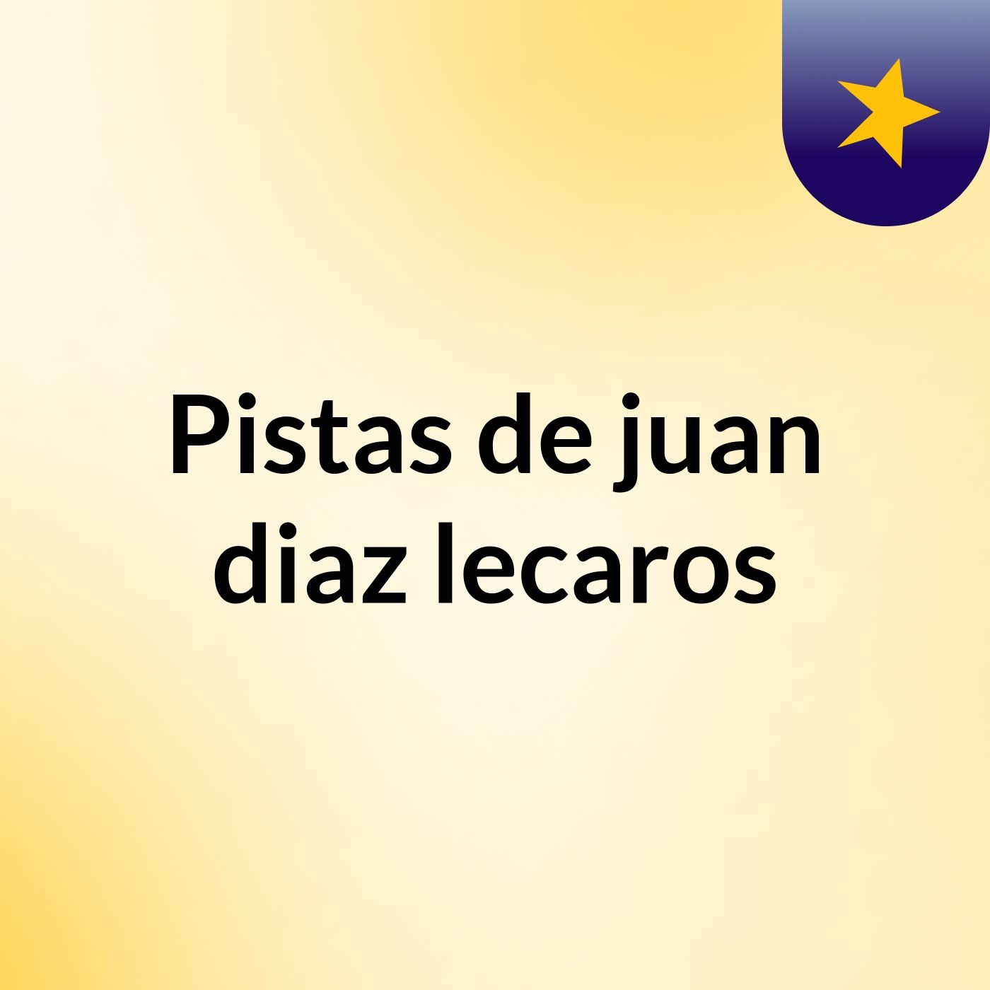 Pistas de juan diaz lecaros