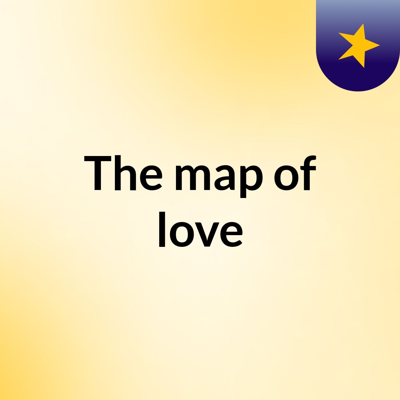 The map of love podcast artwork