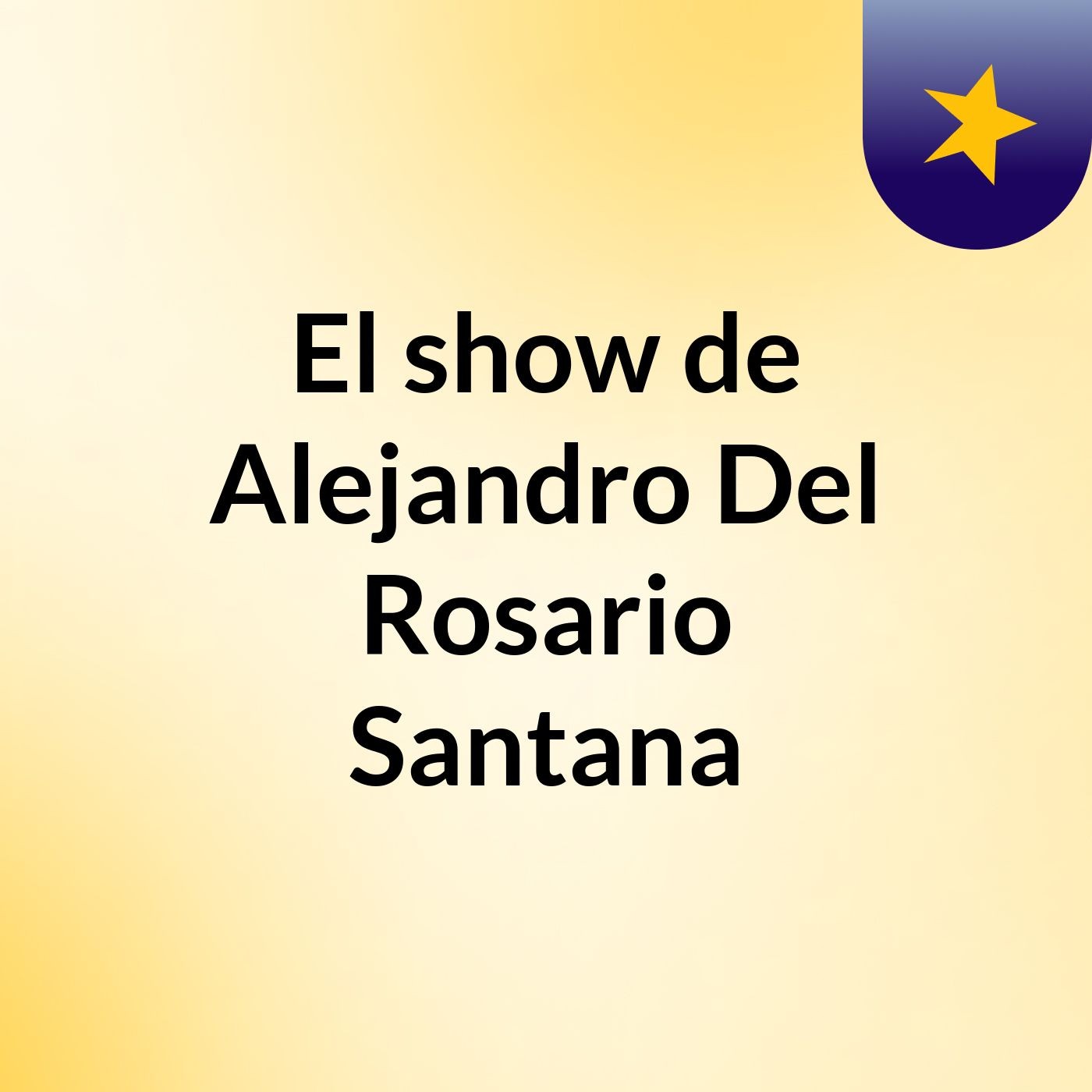 El show de Alejandro Del Rosario Santana