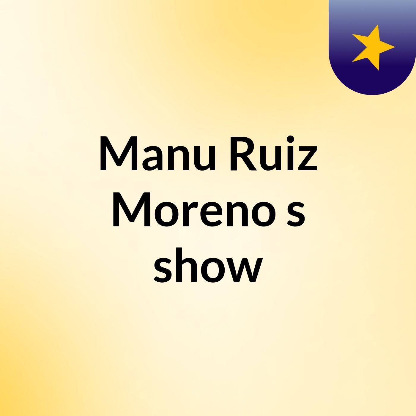 Manu Ruiz Moreno's show