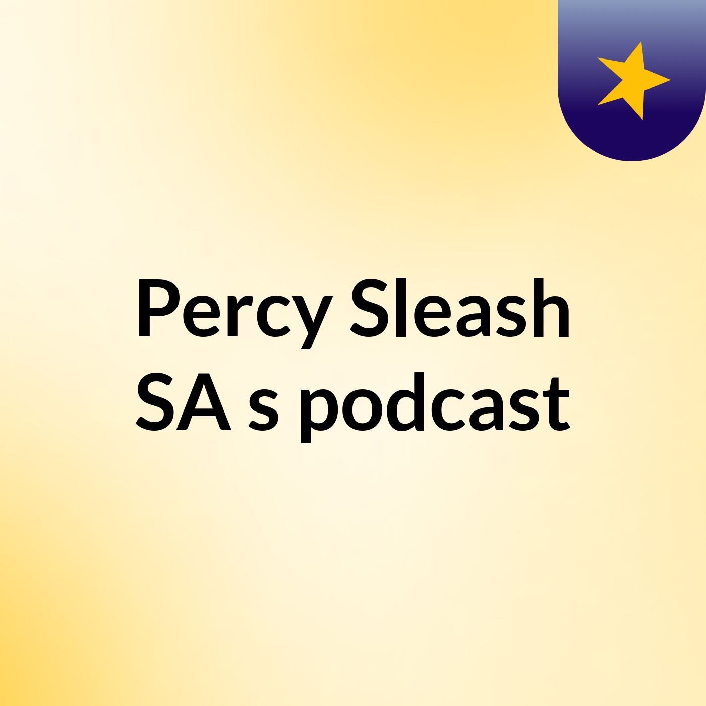 Percy Sleash SA's podcast podcast artwork