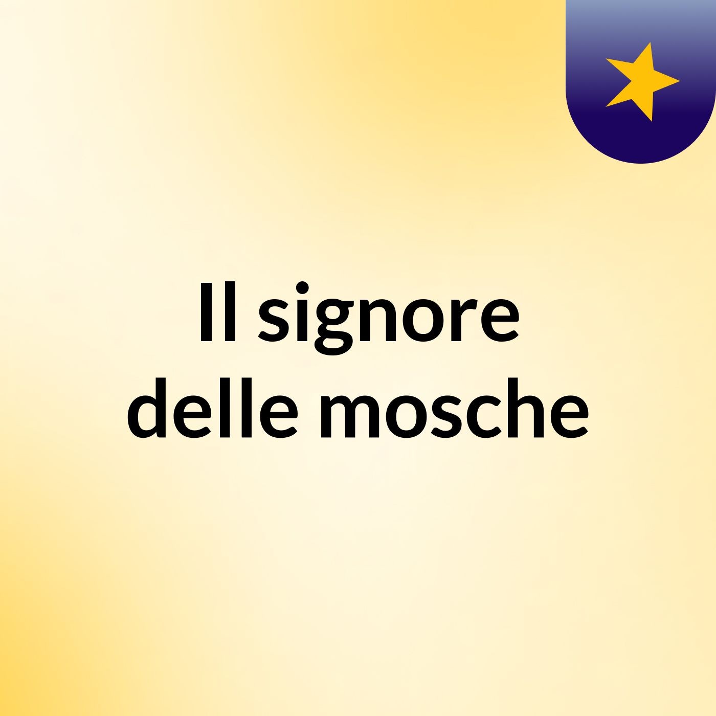 Il signore delle mosche