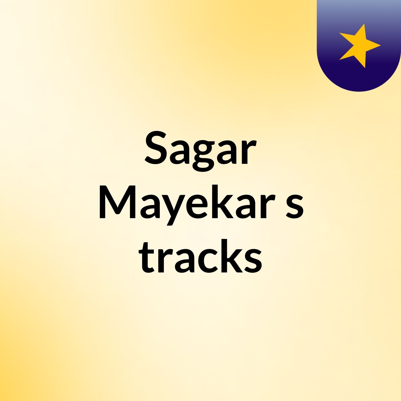 Sagar Mayekar's tracks