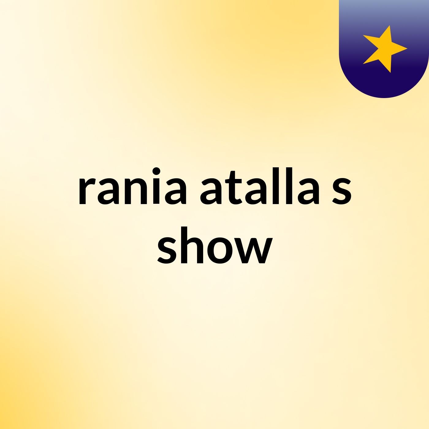 rania atalla's show