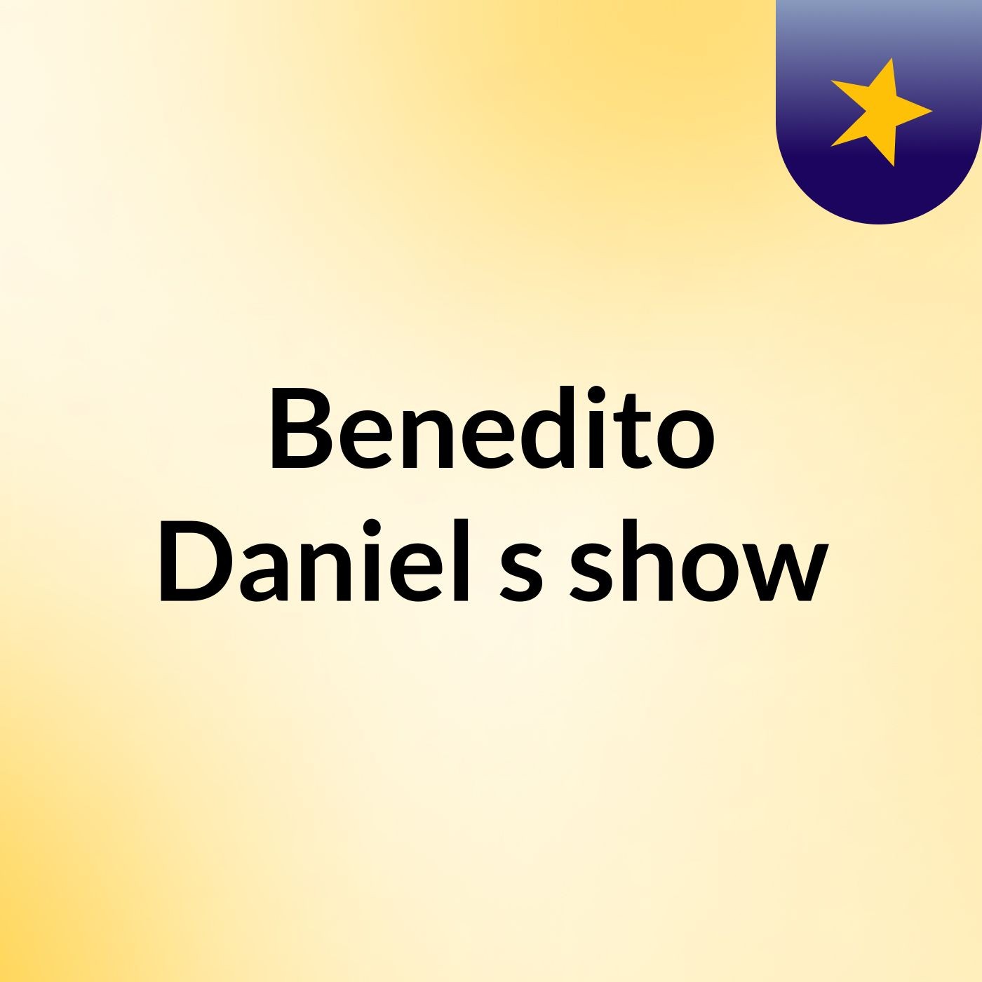 Benedito Daniel's show