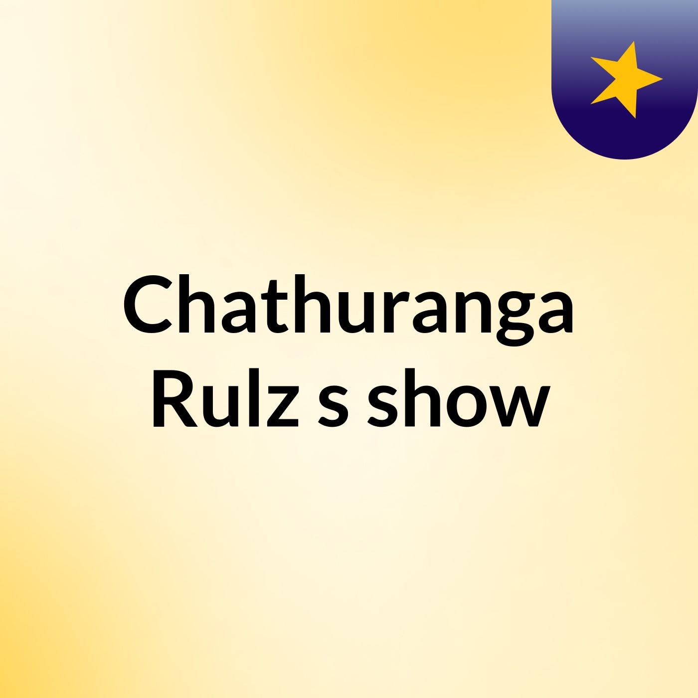 Chathuranga Rulz's show