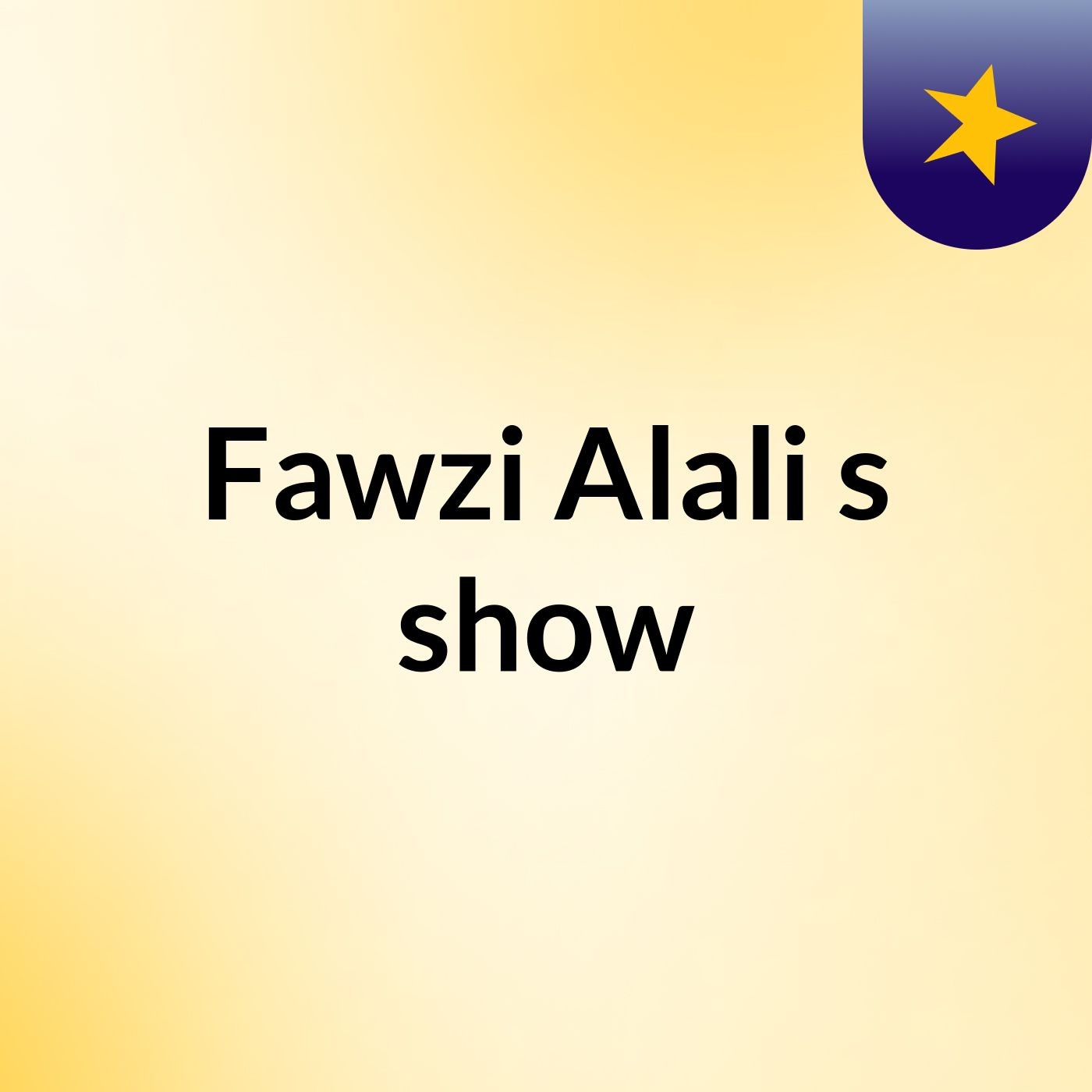 Fawzi Alali's show