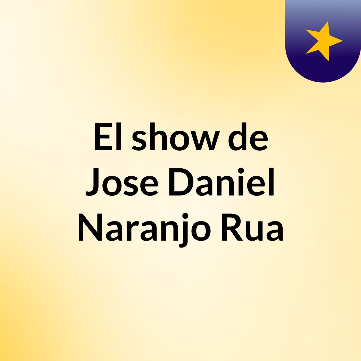 El show de Jose Daniel Naranjo Rua