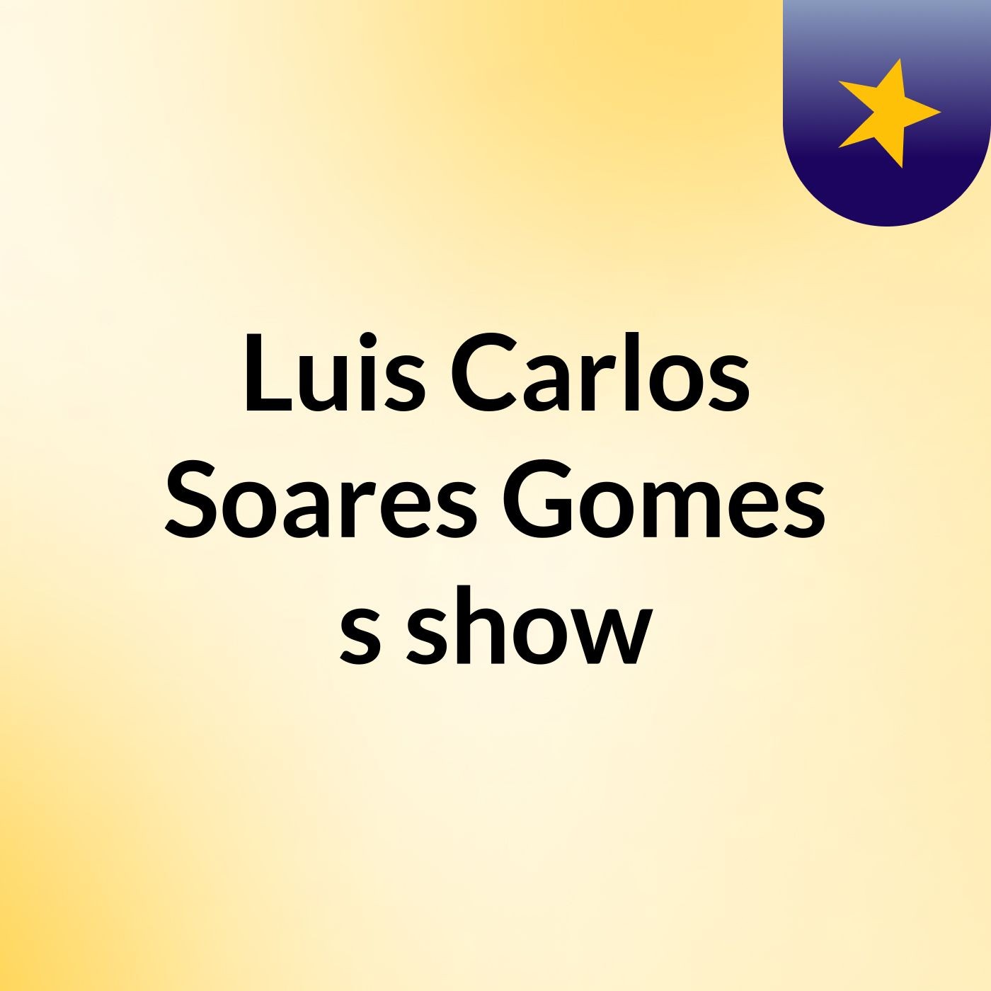 Luis Carlos Soares Gomes's show