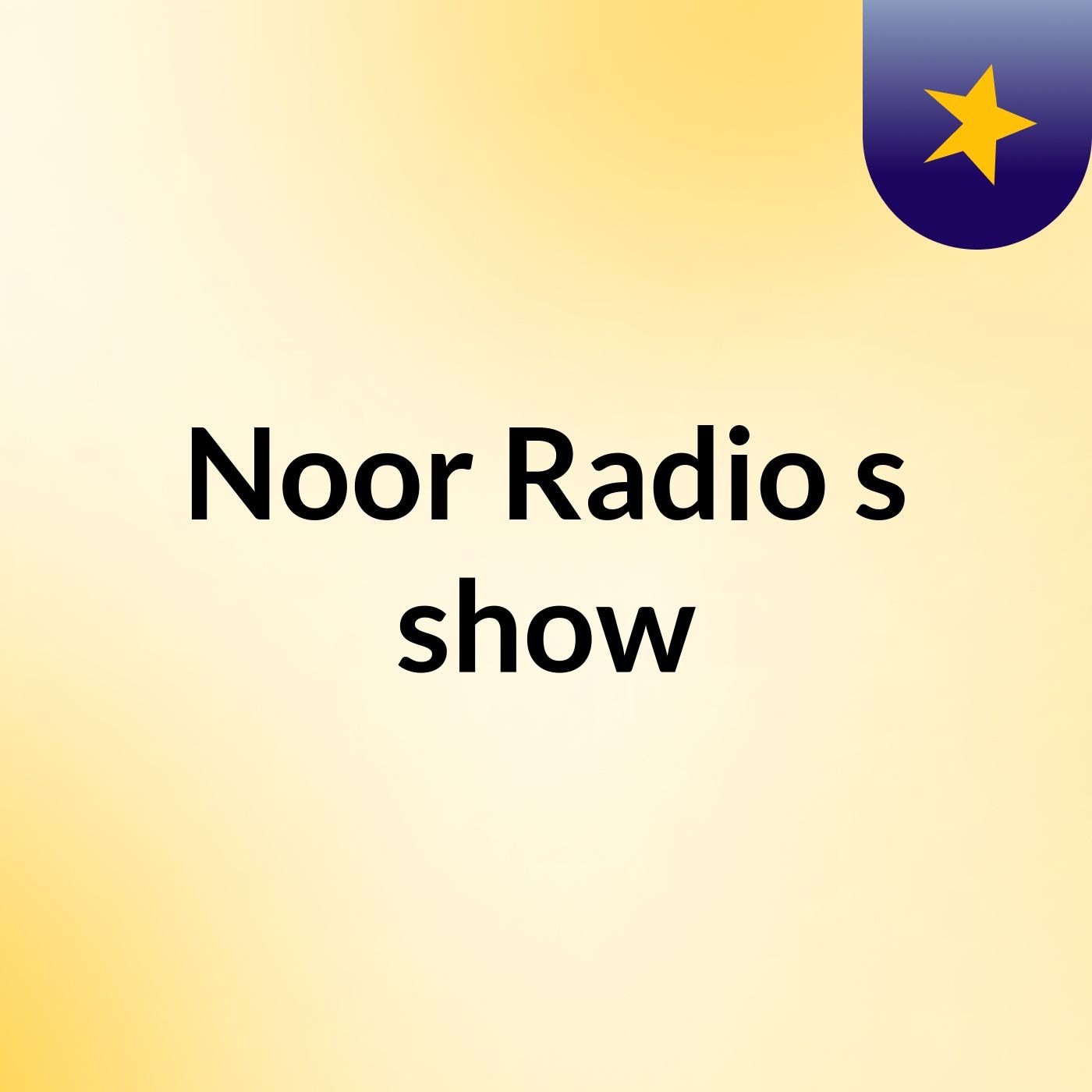 Noor Radio's show