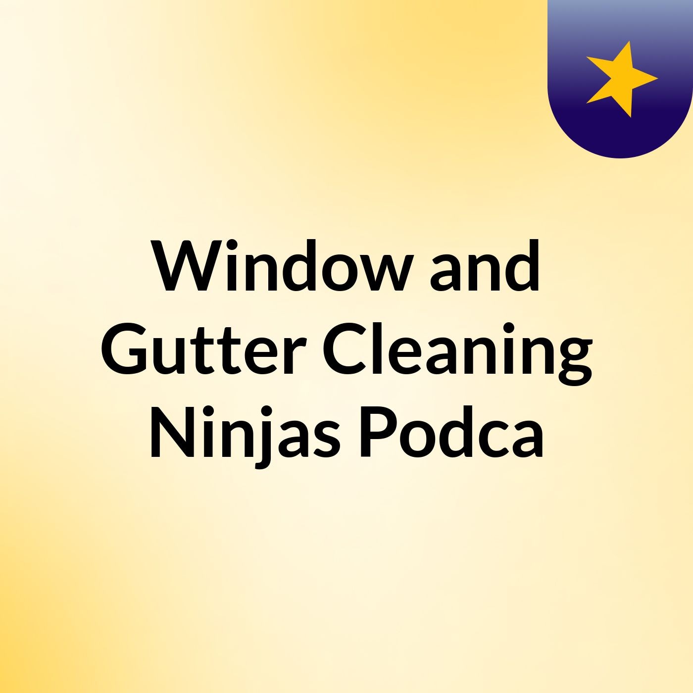 Window and Gutter Cleaning Ninjas  Podca podcast artwork