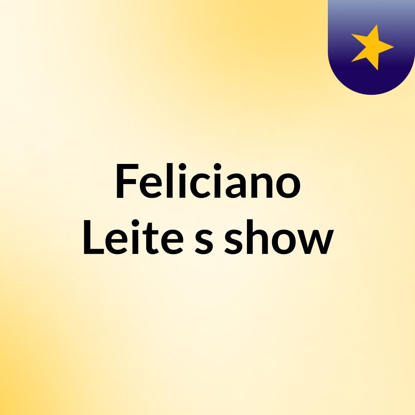 Feliciano Leite's show