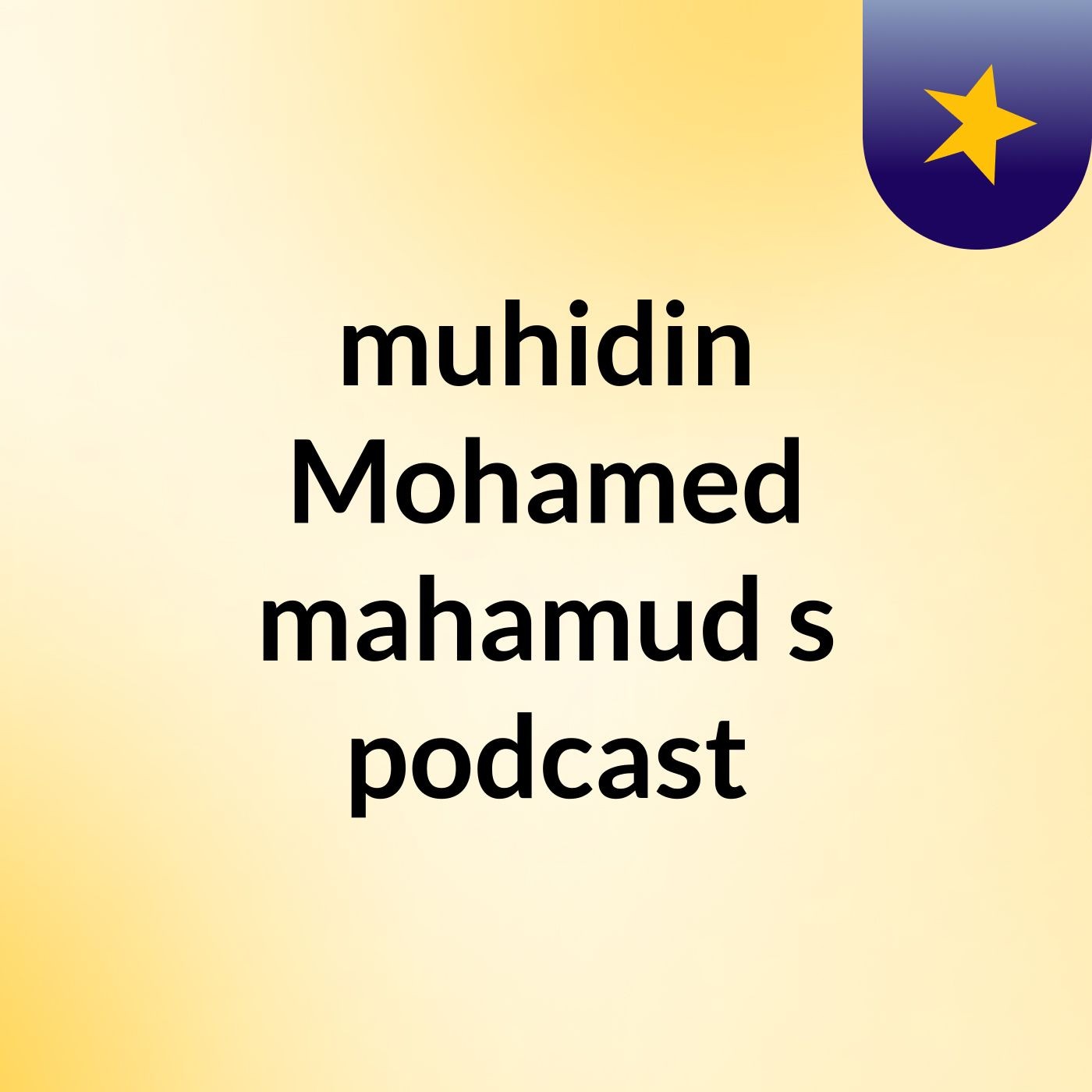 muhidin Mohamed mahamud's podcast