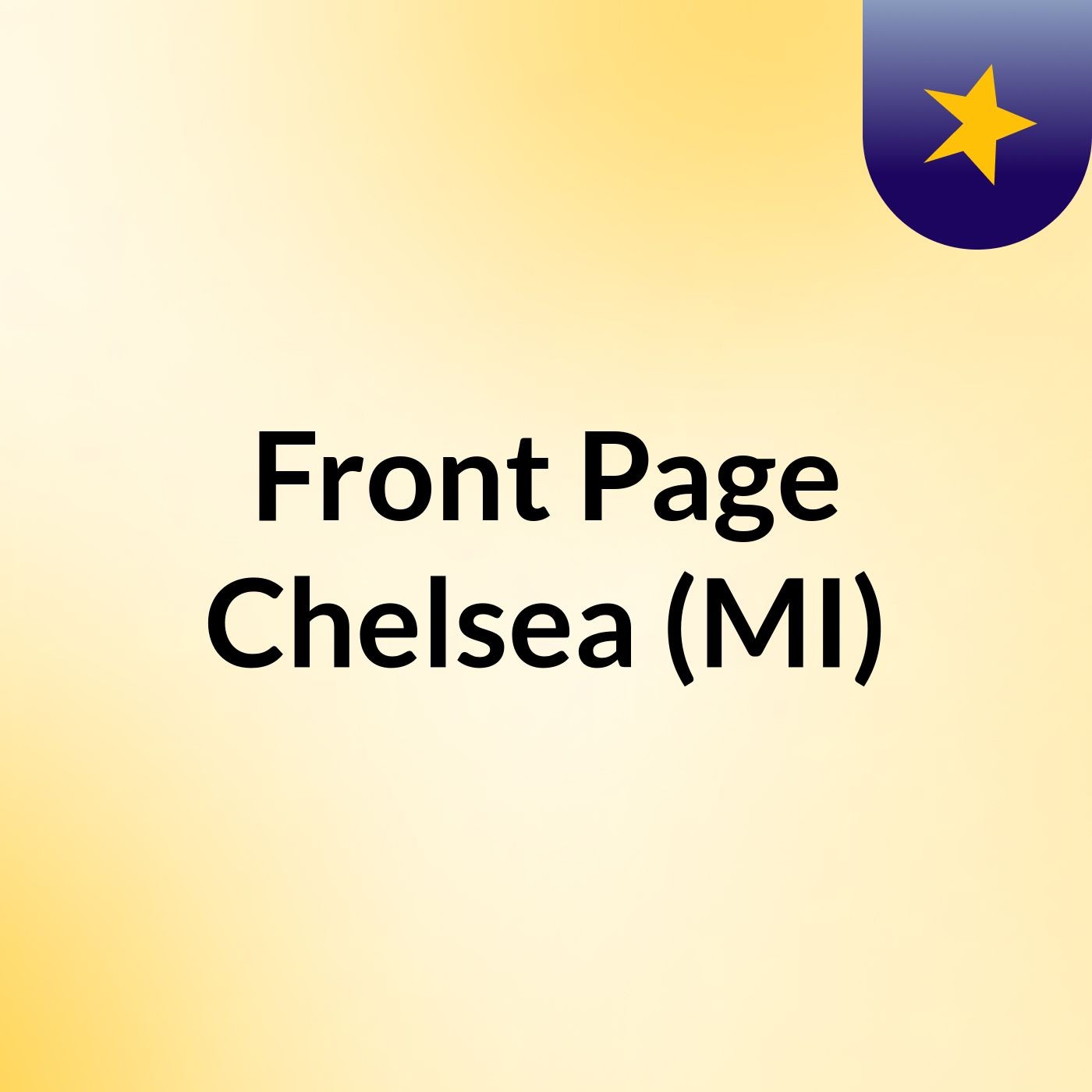 Front Page Chelsea (MI) Front Page Chelsea (MI)