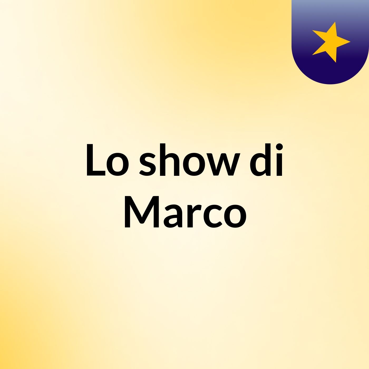 Lo show di Marco
