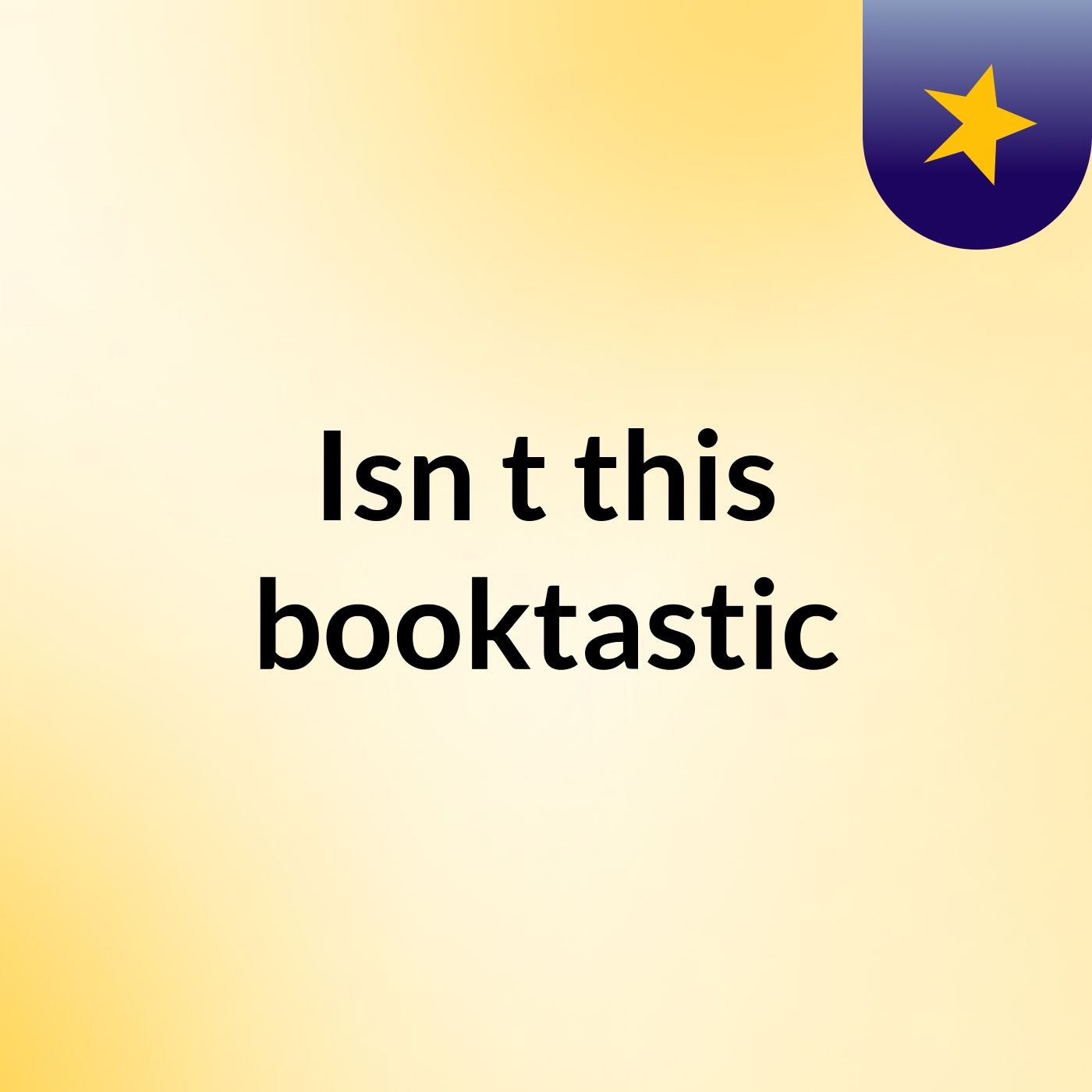 Isn't this booktastic