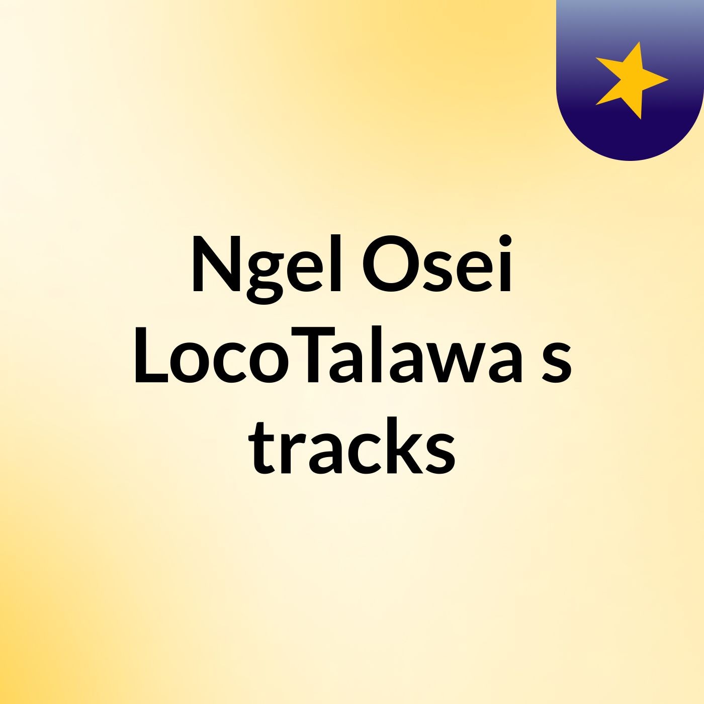 Ngel Osei LocoTalawa's tracks cover art