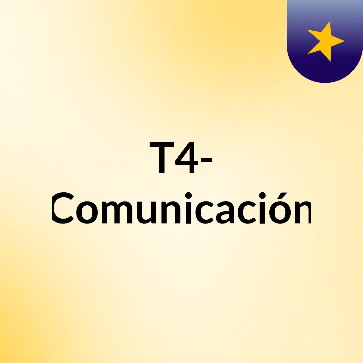 T4- Comunicación
