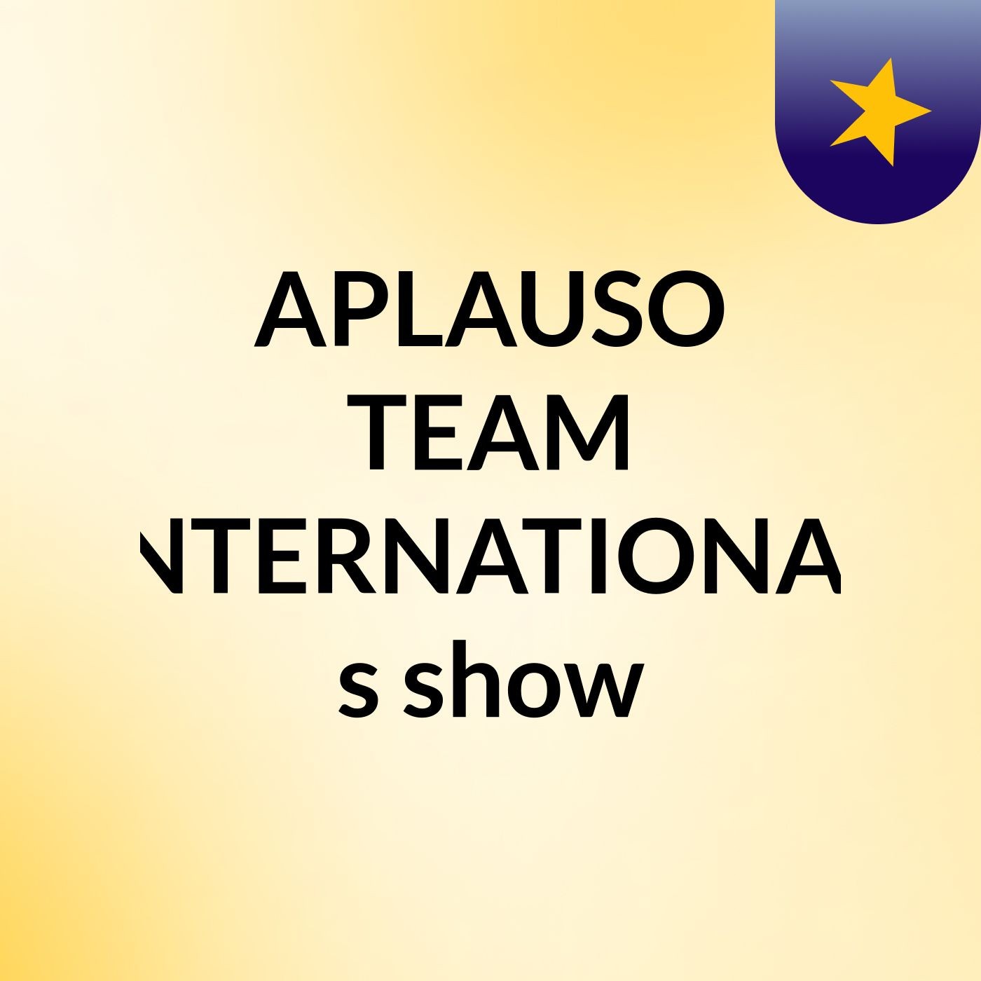 APLAUSO TEAM INTERNATIONAL's show