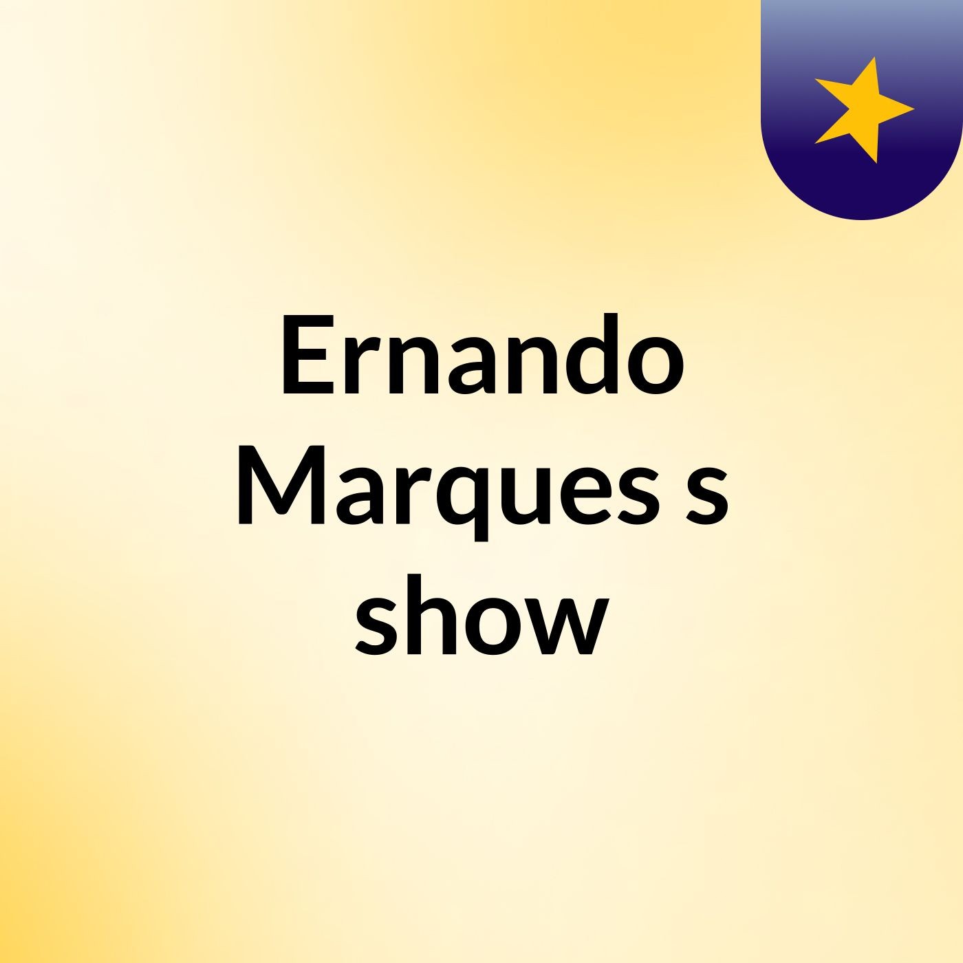 Ernando Marques's show