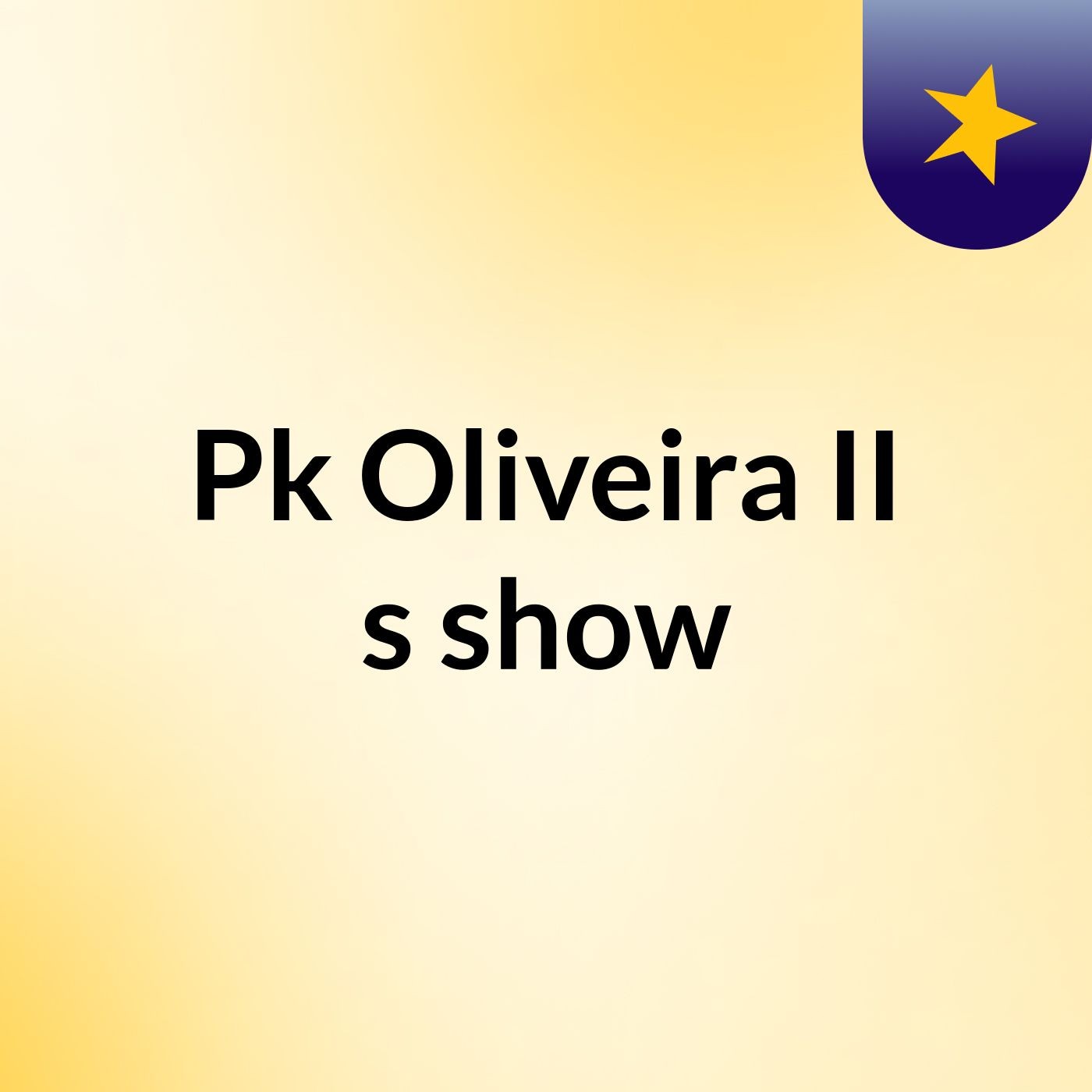 Pk Oliveira II's show