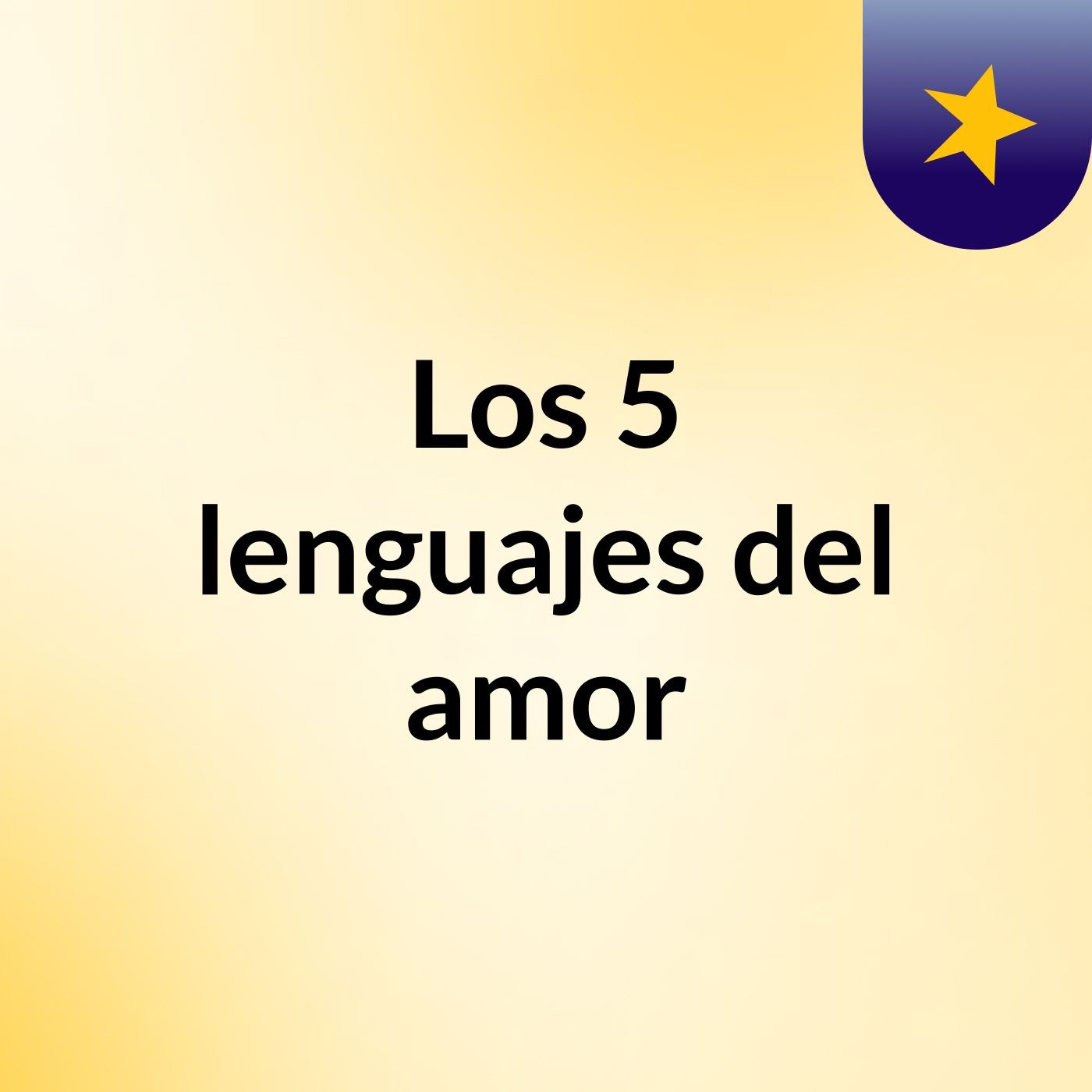 Los 5 lenguajes del amor