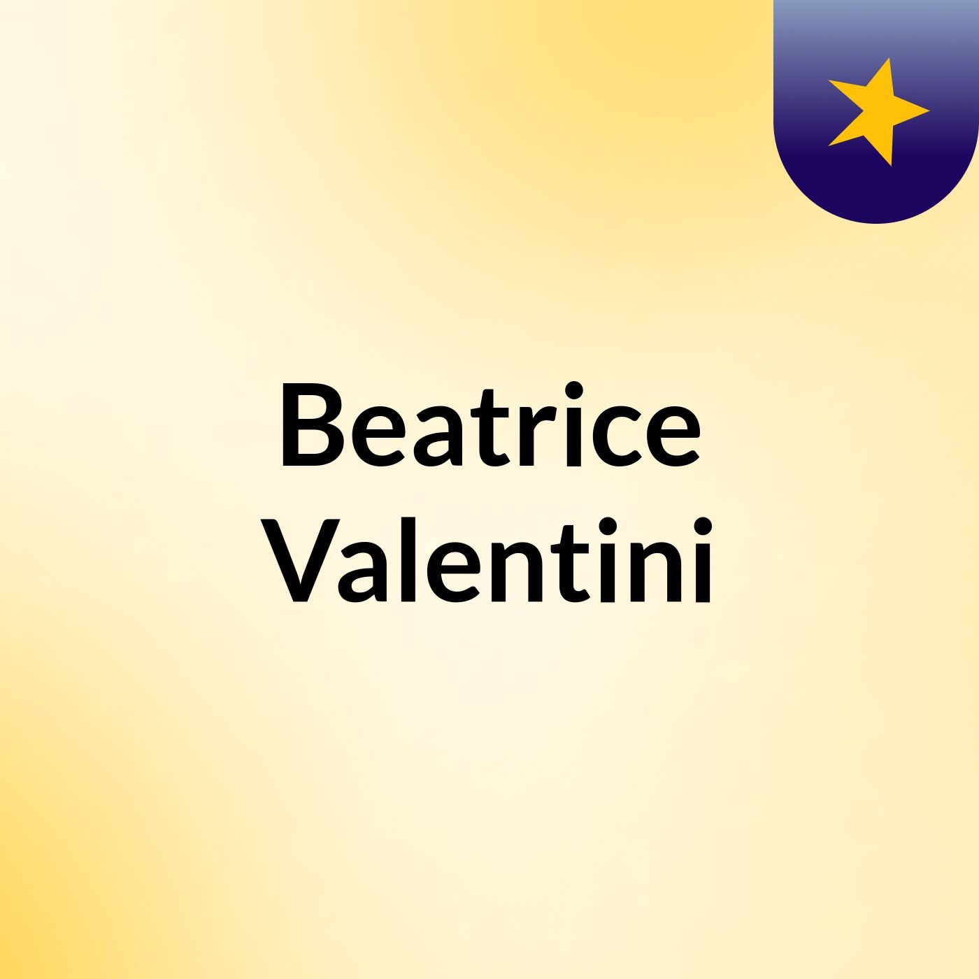 Beatrice Valentini