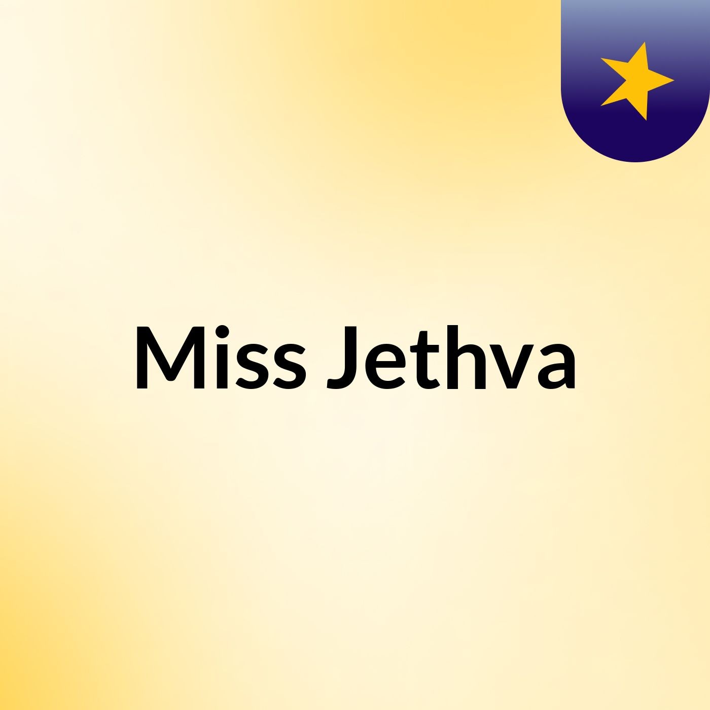 Miss Jethva