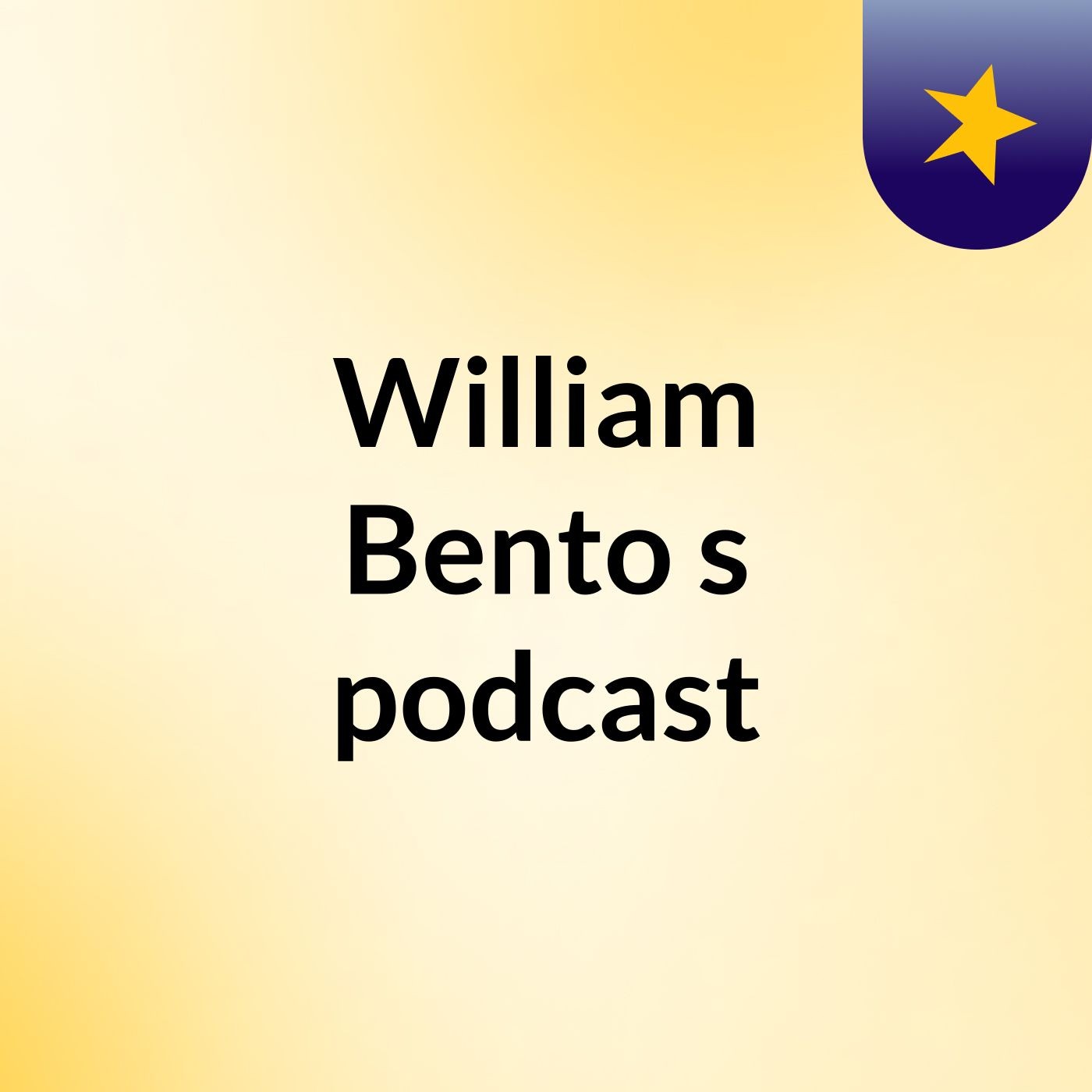 William Bento's podcast podcast artwork