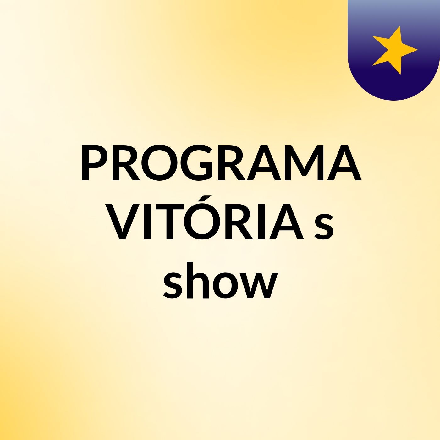 PROGRAMA VITÓRIA's show