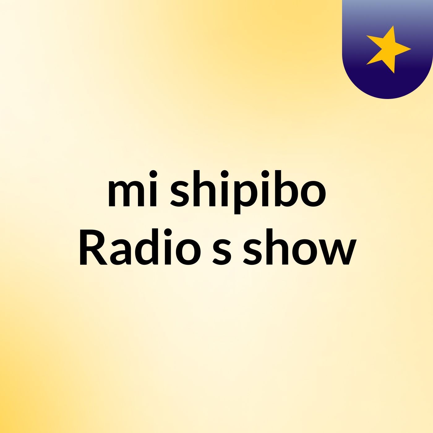 mi shipibo Radio's show