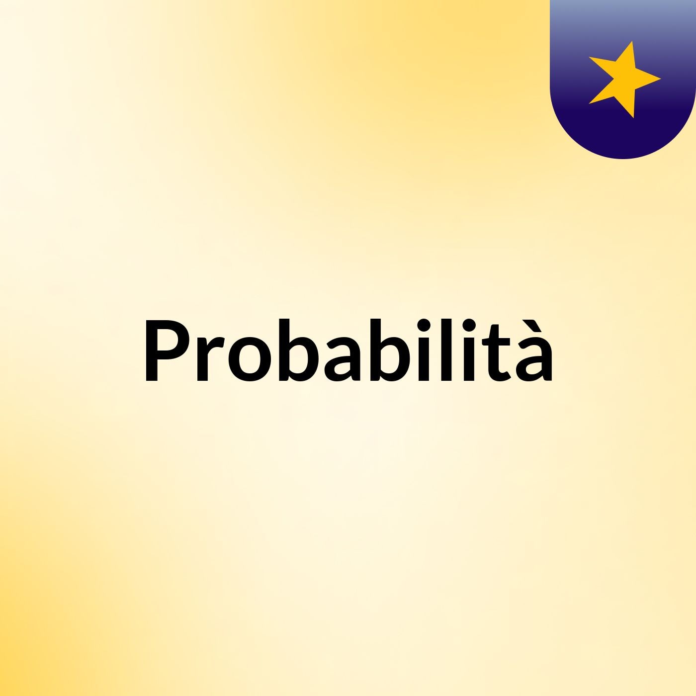 Probabilità