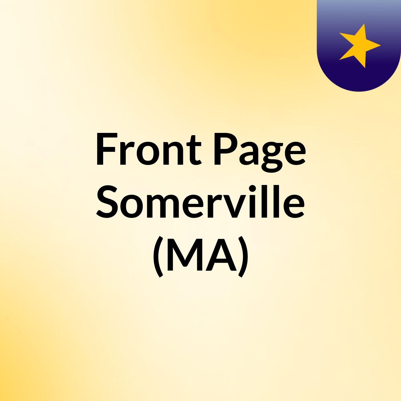 Front Page Somerville (MA)