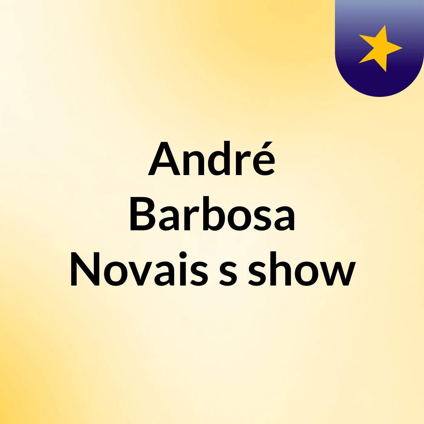 André Barbosa Novais's show
