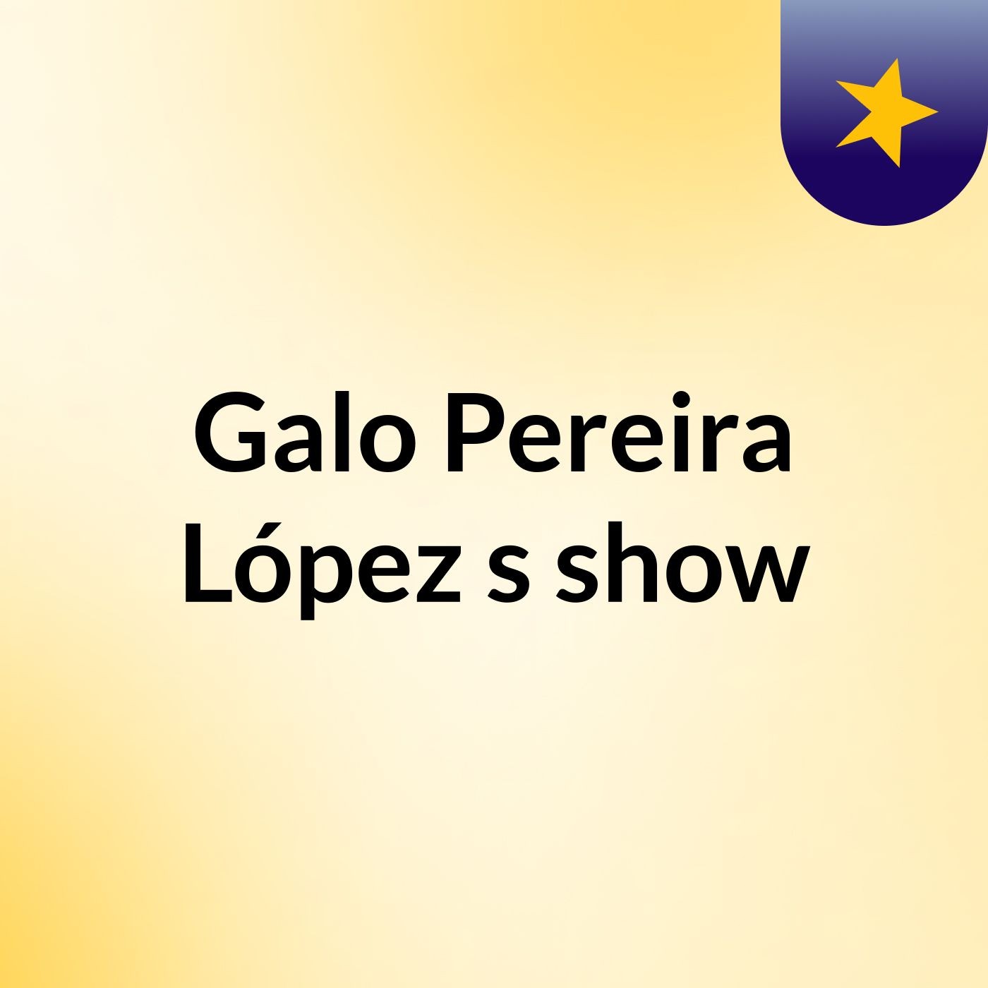 Galo Pereira López's show