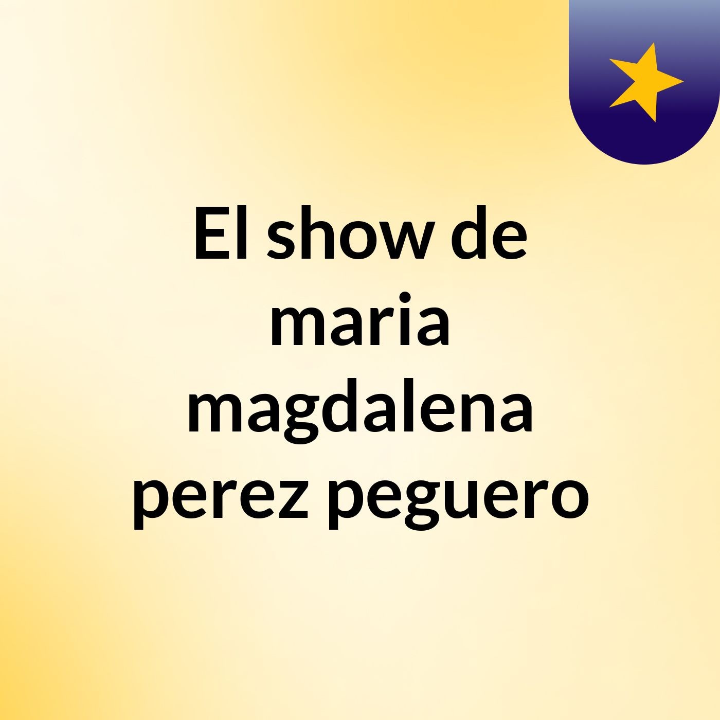 El show de maria magdalena perez peguero